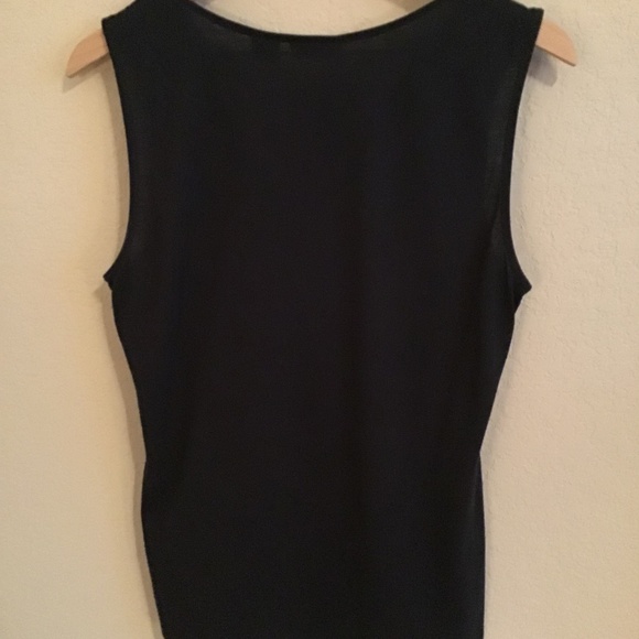 Liz Claiborne mixed media top - Picture 2 of 5